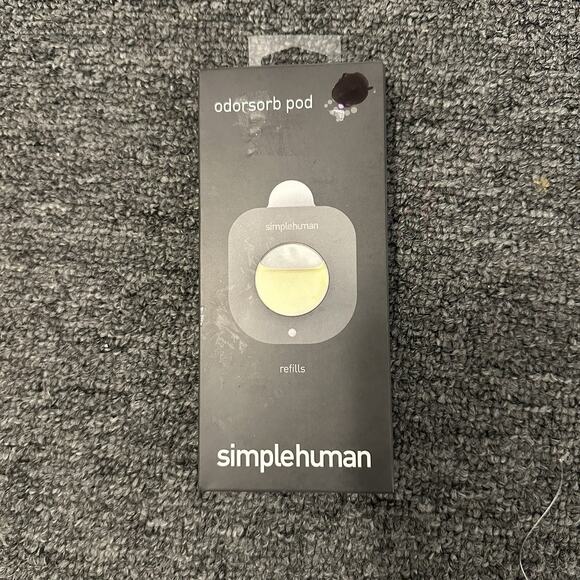 Simplehuman Odorsorb Pod Plant-Based 4 Count Refill Pack For Trash Bags & Cans - Picture 1 of 2